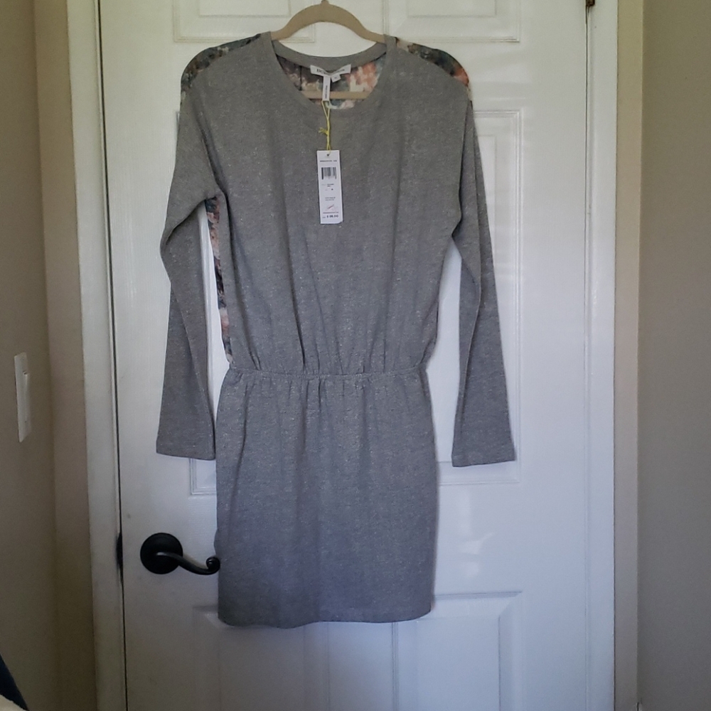 NWT BCBG gray dress